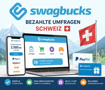 Swagbucks bezahlte Umfragen Schweiz