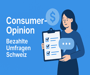 Consumer-Opinion bezahlte Umfragen Schweiz